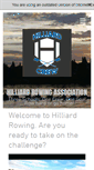 Mobile Screenshot of hilliardrowing.com
